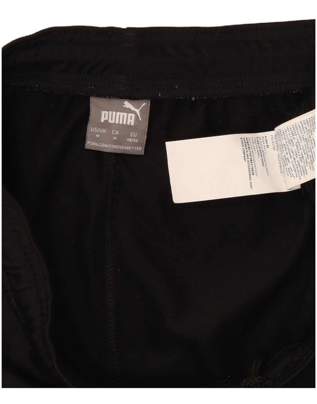 PUMA Træningsdragt bukser til mænd mellem sort polyester