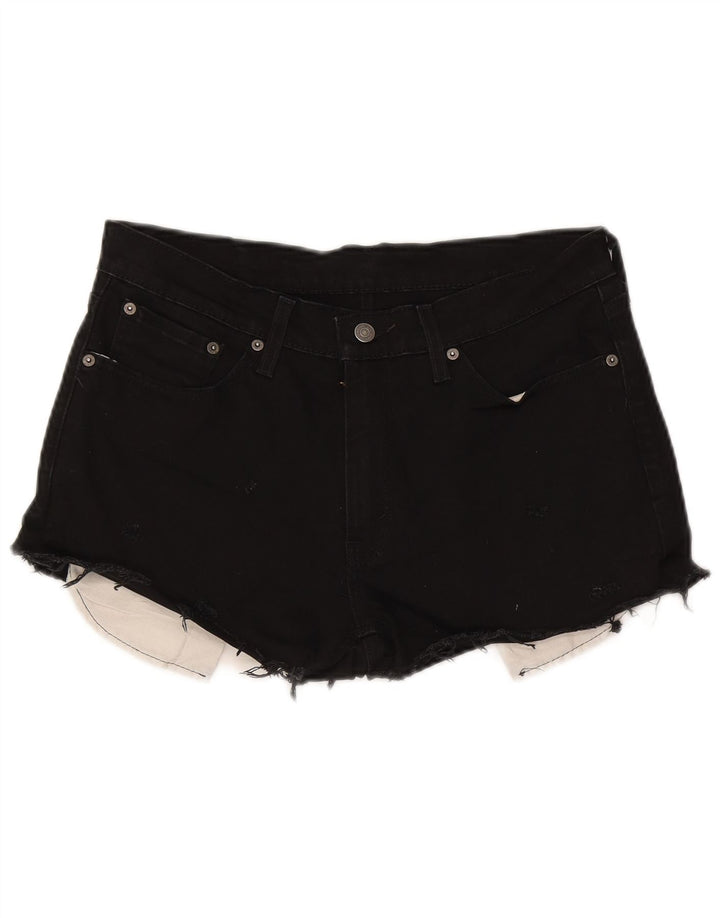 Levi's Womens 541 denimshorts W32 Large Black Bomuld