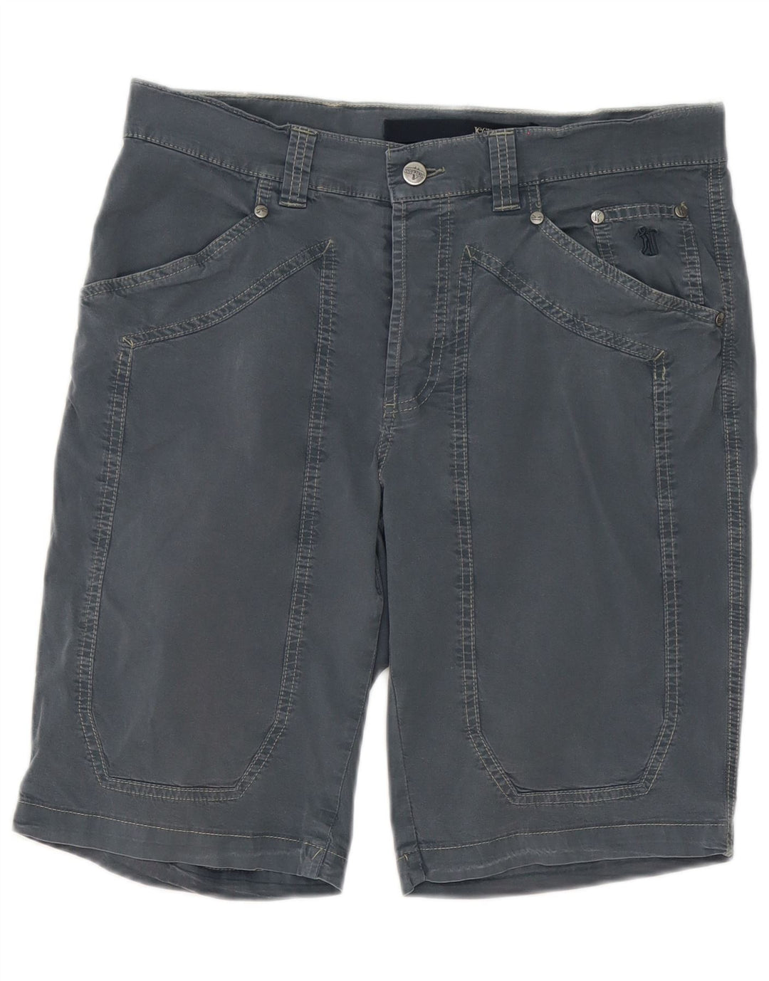 Jeckerson Herre Casual Shorts W32 Medium Grey Bomuld