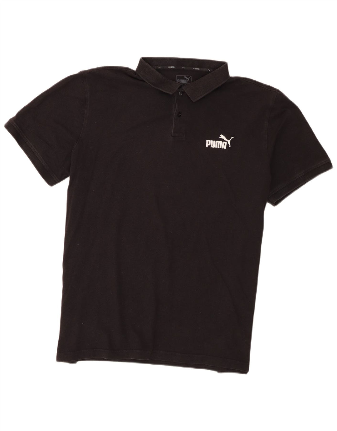 Puma herre poloshirt XL sort bomuld