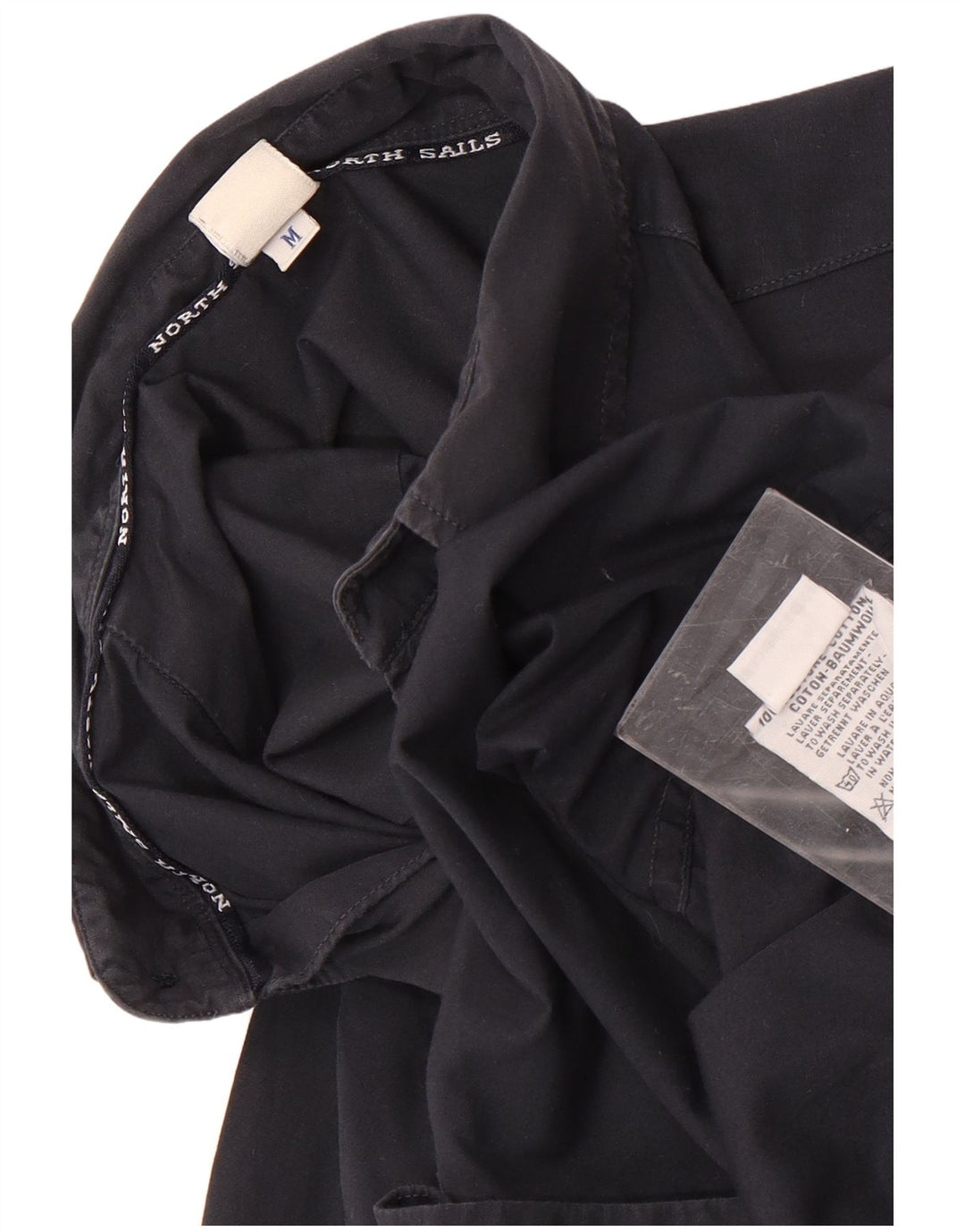 North Sails Herreskjorte Medium Sort Bomuld