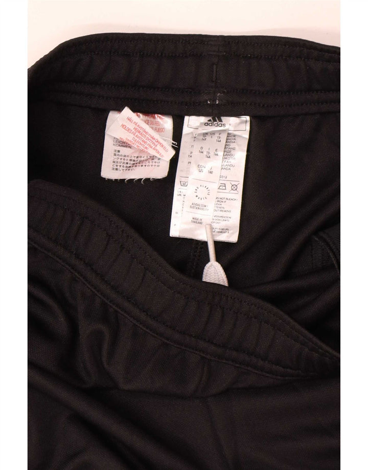 Adidas Boys Aeroready Tracksuit Bukser 13-14 År Sort Polyester