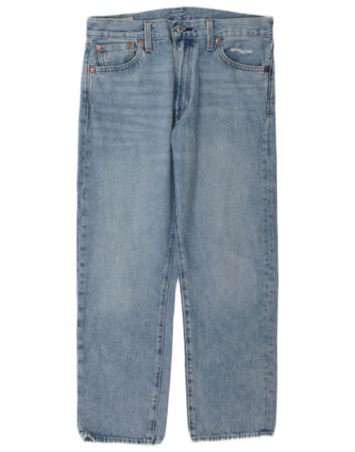 Levi's Herre 551 lige jeans W30 L27 blå bomuld