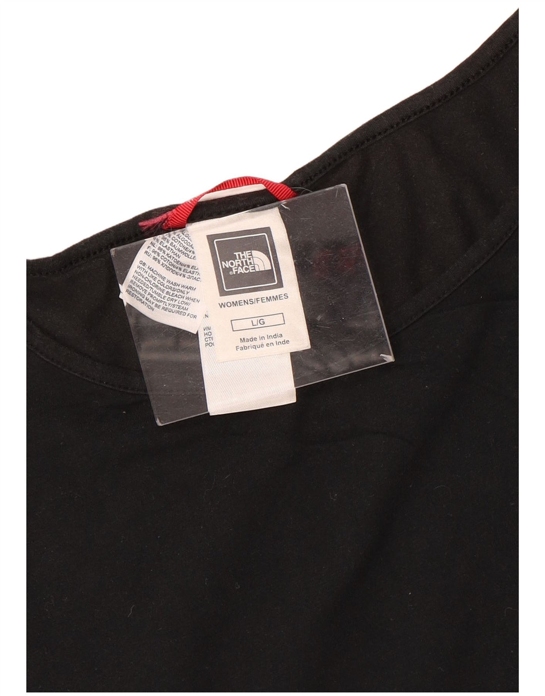 THE NORTH FACE Dame Cami Top UK 14 Stor Sort Bomuld