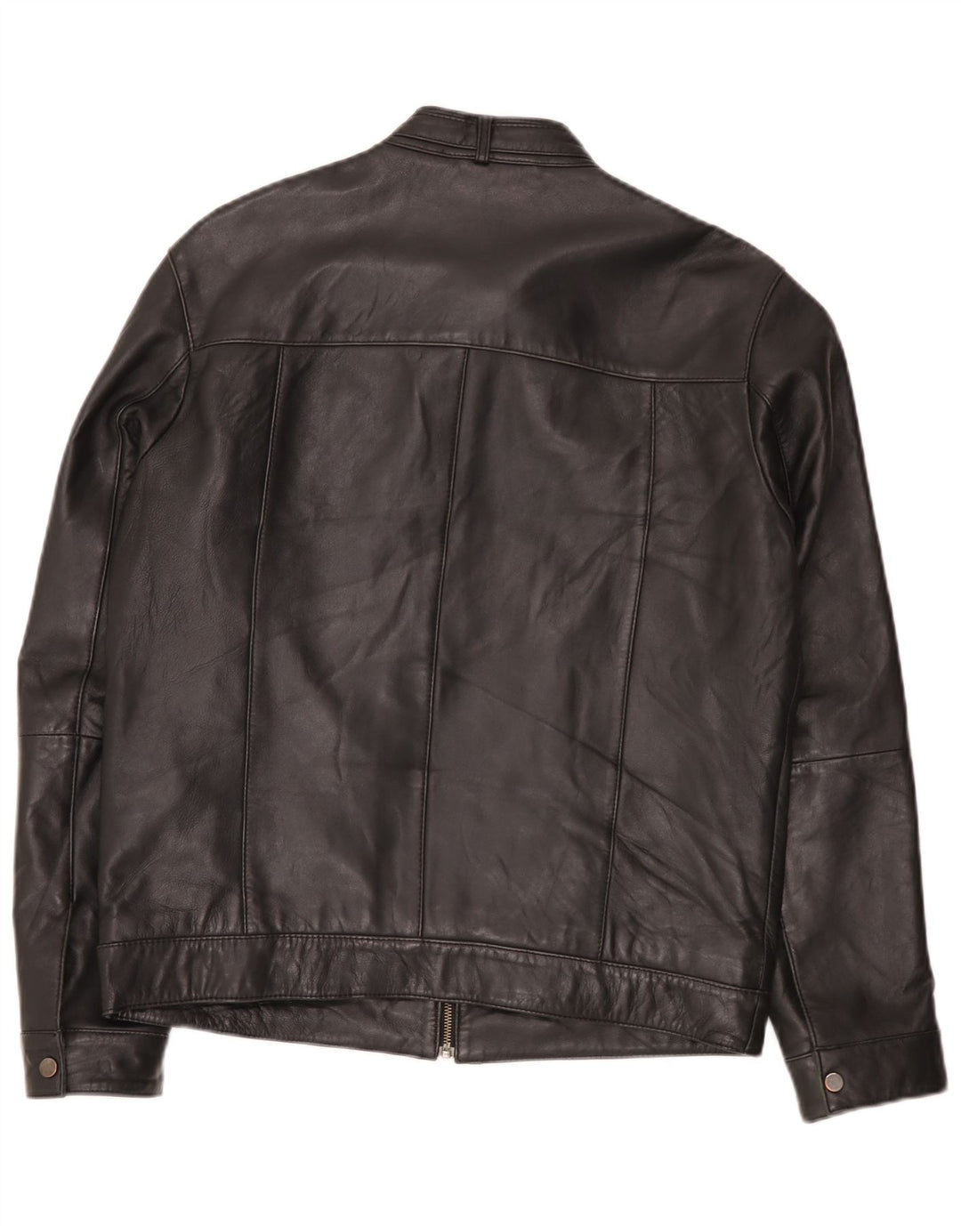 Bata Herre Læderjakke UK 42 XL Sort