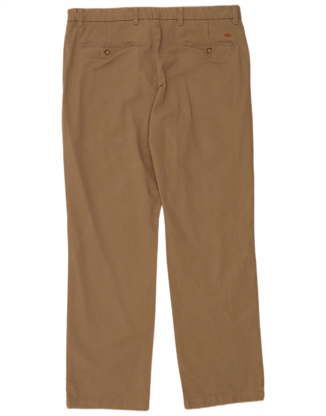 DOCKERS Straight Chino Bukser til mænd W38 L34 Beige Bomuld