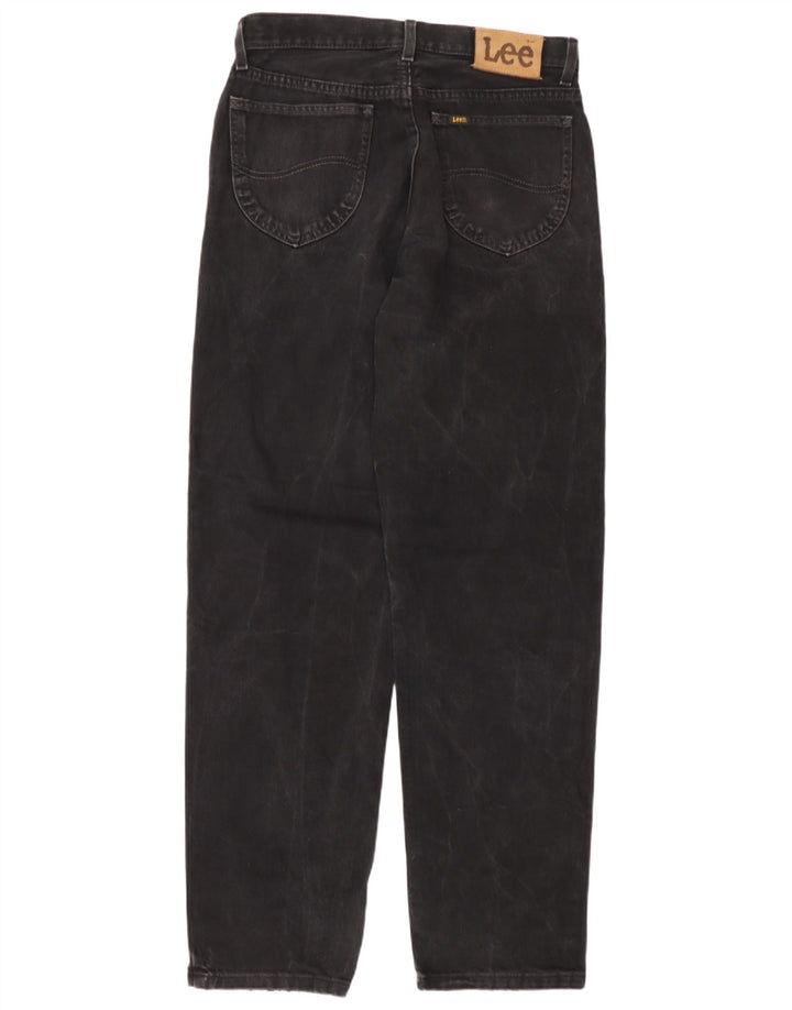Lee Herre tilspidsede jeans W32 L34 sort bomuld