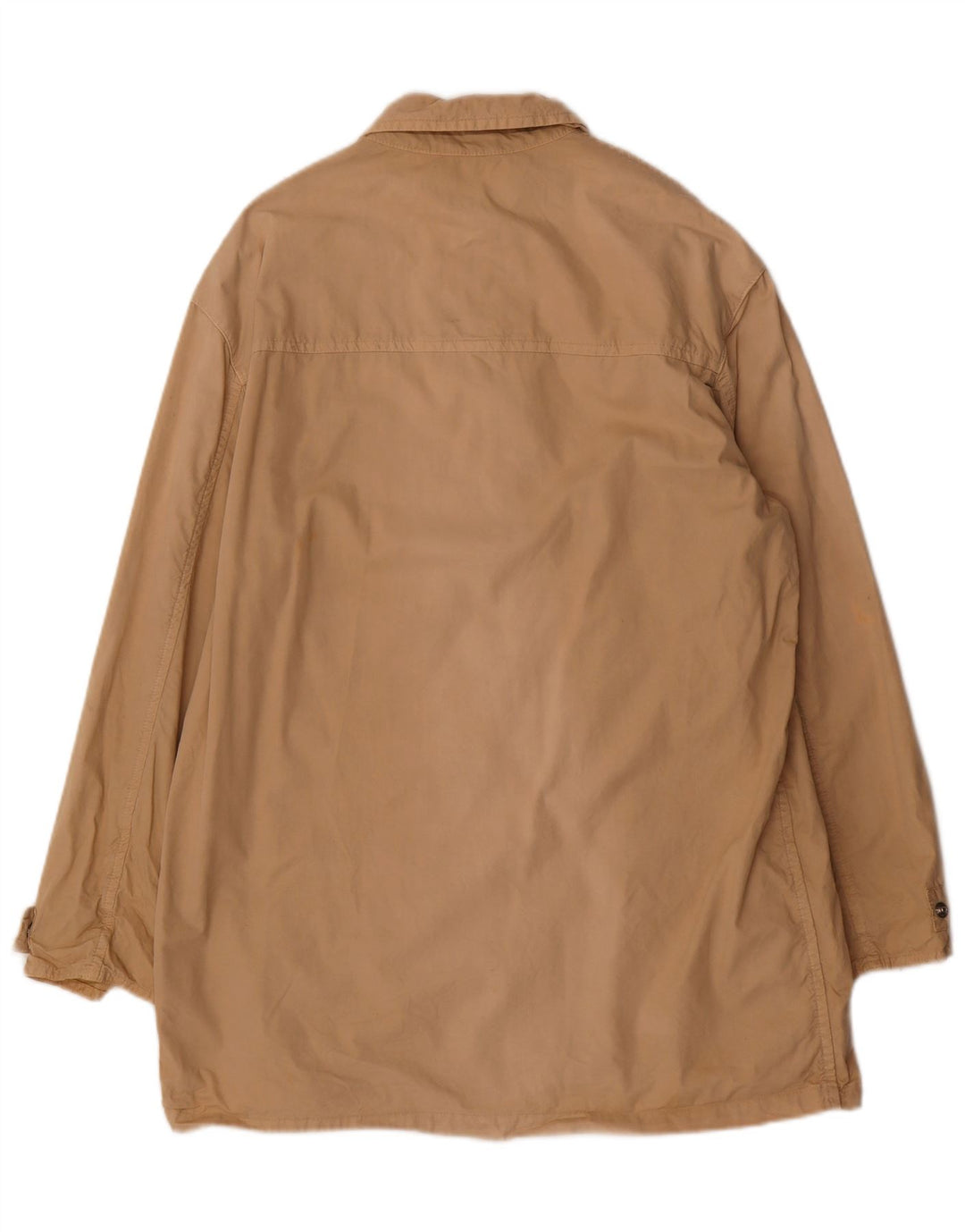 Krizia Womens Utility Jacket UK 14 Large Beige Cotton