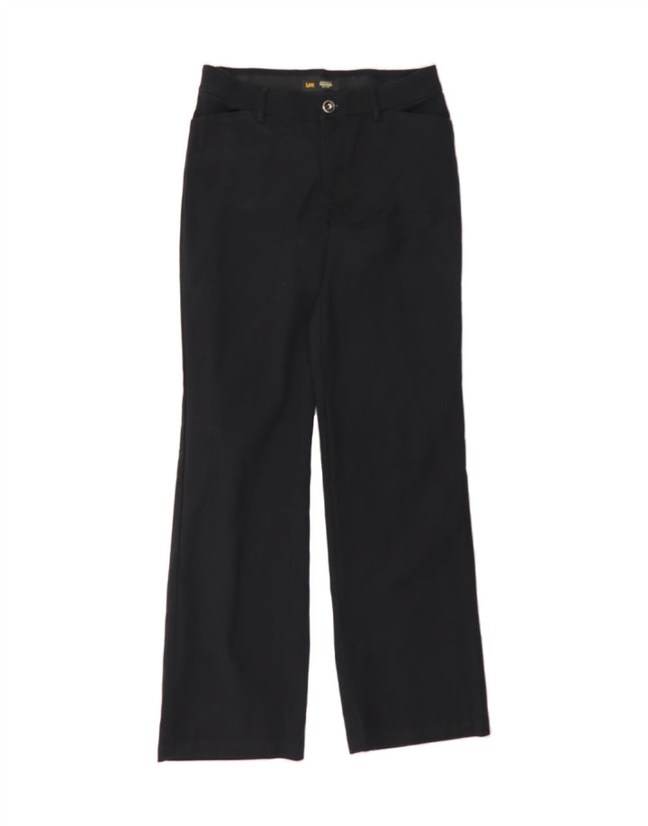 LEE Womens Mid Rise Regular Fit Casual Trousers W28 L31 Black Vintage Lee and Second-Hand Lee from Messina Hembry 