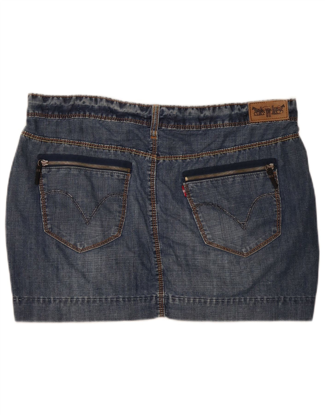 Levi's Mini-denimnederdel til kvinder W38 XL Blå