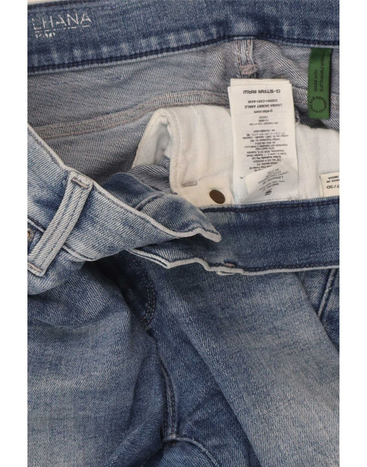 G-Star Dame Slim Jeans W27 L26 Blå Bomuld