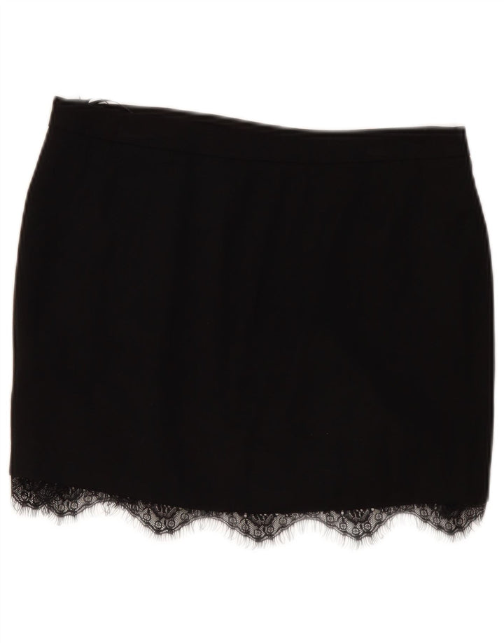 Guess Low Waist Mini-nederdel til kvinder W29 Medium Black Lyocell