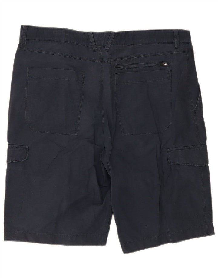 Marks & Spencer Herre Cargo Shorts W36 Large Navy Blue