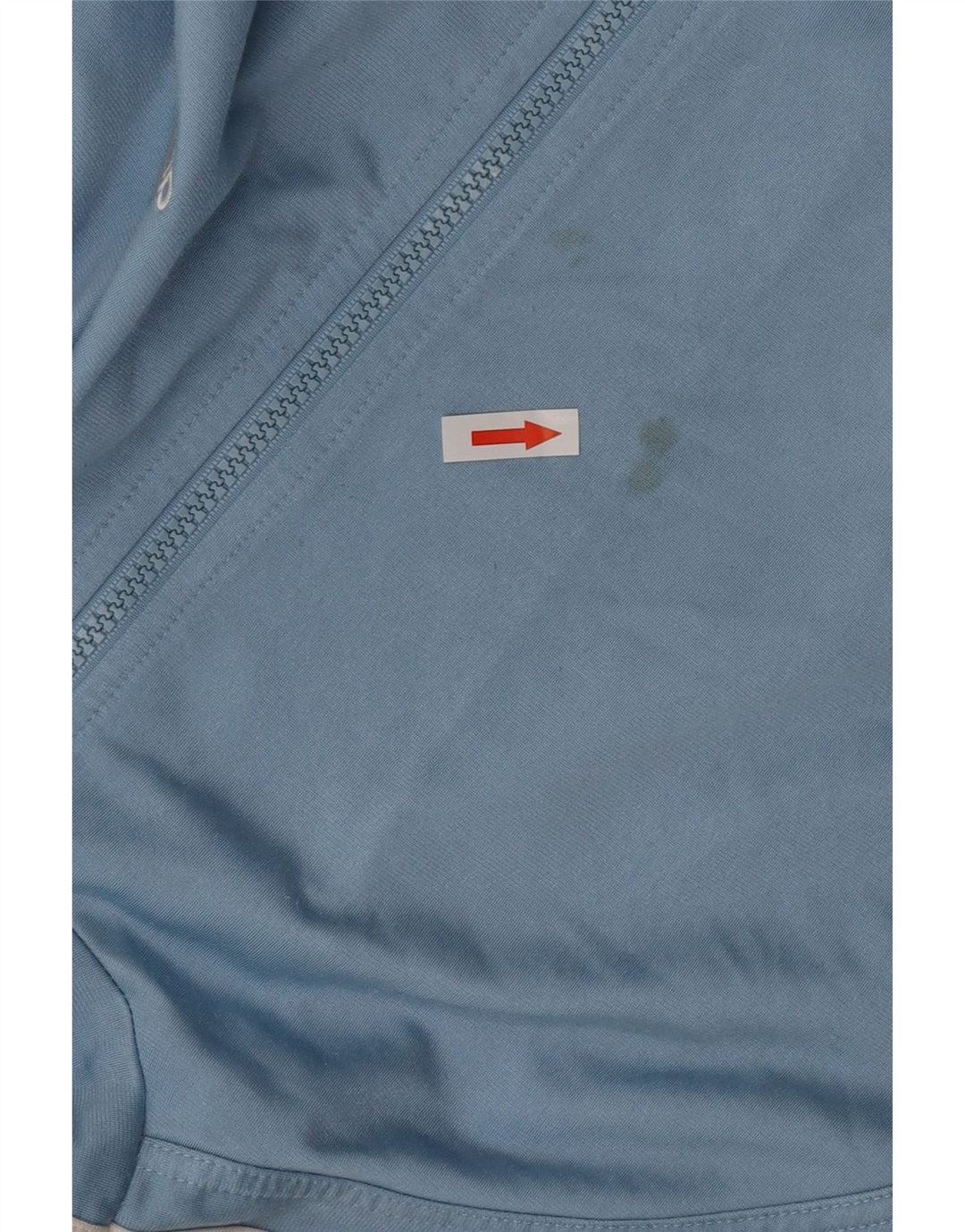 ADIDAS Herre Loose Fit træningsdragt Topjakke UK 40/42 Medium Blue Polyester