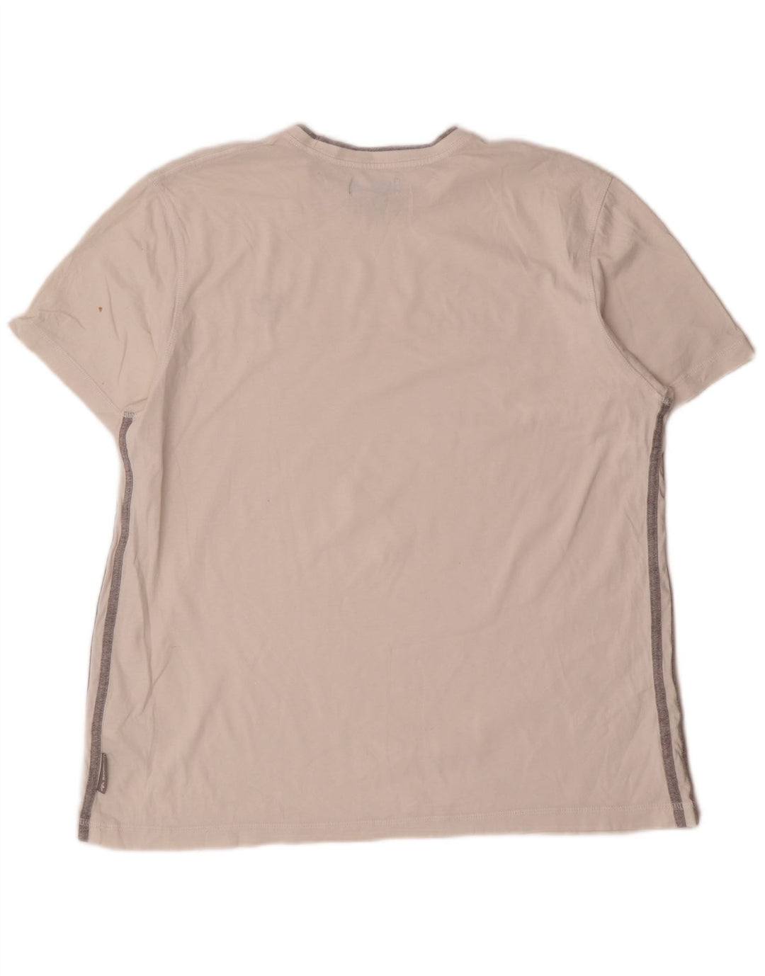 Adidas Herre T-Shirt Top XL Hvid Bomuld