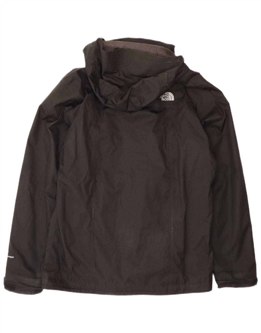 The North Face Herre Hooded Windbreaker Jacket UK 38 Medium Black Polyester