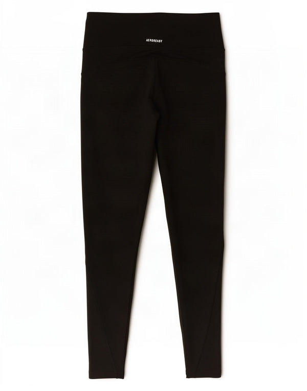 Adidas Dame Tight Fit Leggings UK 8/10 Small Black Polyester
