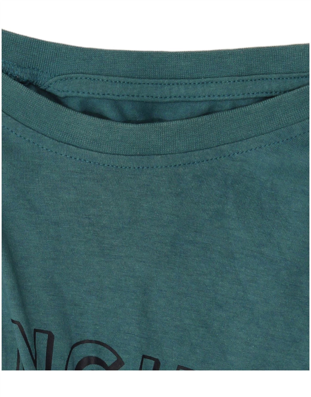 Penguin Herre Grafisk T-Shirt Top XL Blå Bomuld