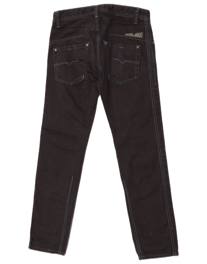 Diesel Dame Darron Slim Jeans W28 L28 Marineblå Bomuld