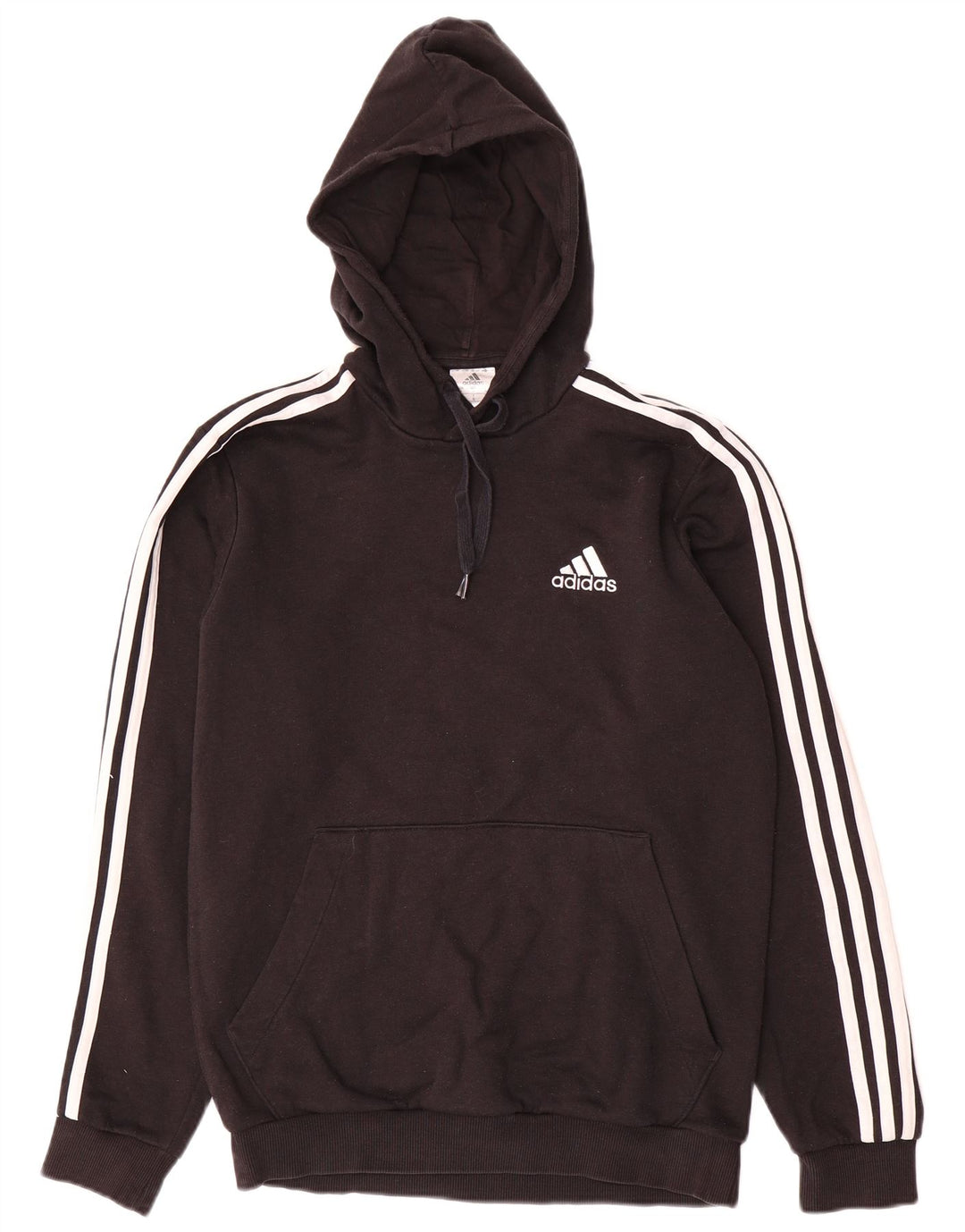 Adidas Hættetrøje til mænd, lille sort polyester