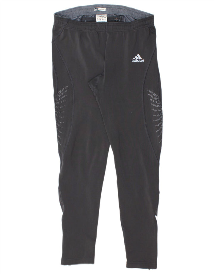 ADIDAS Supernova Leggings til kvinder UK 14 Medium Sort Polyester