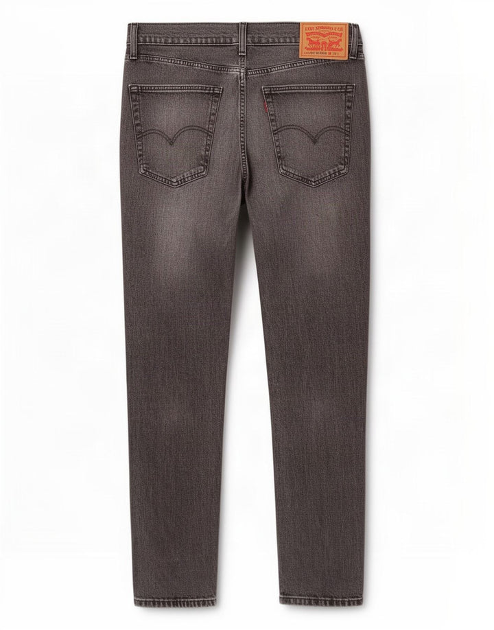 Levi's Herre 502 Straight Jeans W30 L29 Grå Bomuld