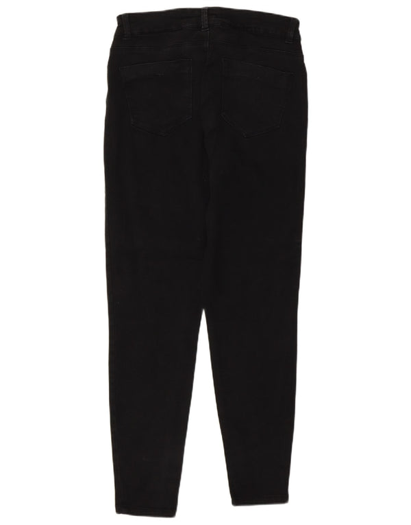 Zara Dame Skinny Jeans EU 40 Medium W30 L27 Sort