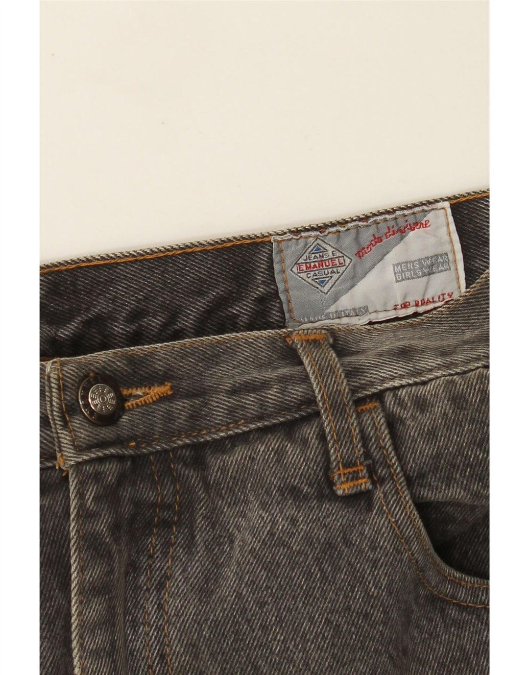 VINTAGE koniske jeans til kvinder W32 L30 Grå