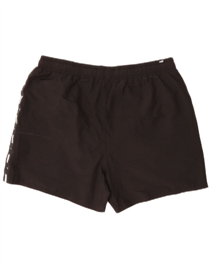PUMA Mens Graphic Sport Shorts XL  Black