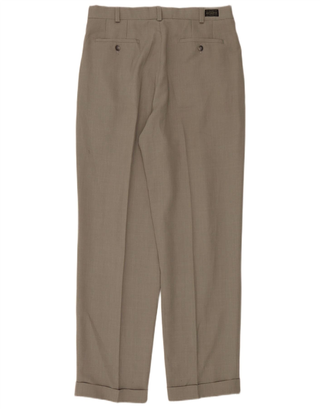 Marks & Spencer Herre Pegged Casual Bukser W34 L33 Grøn Polyester