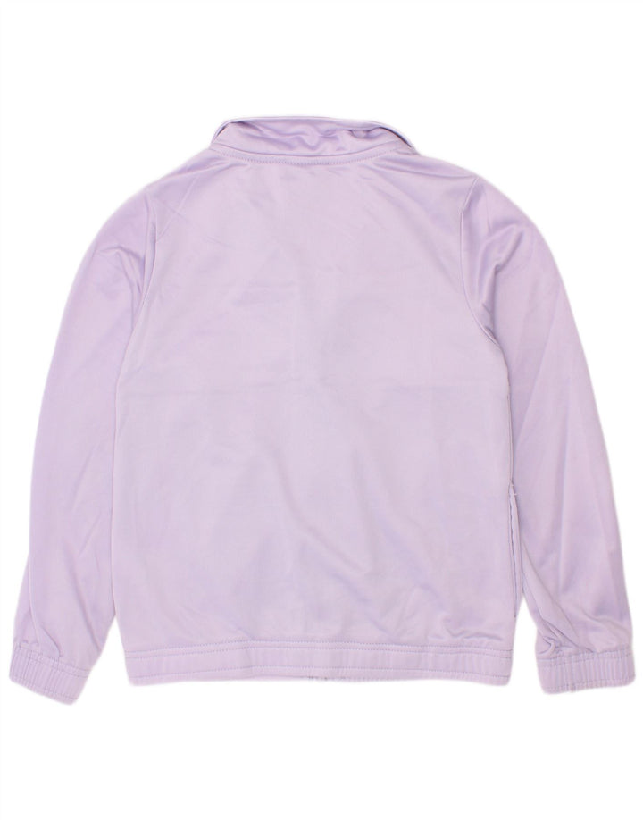 Puma træningsdragt topjakke til piger 5-6 år Lilla Colourblock Polyester