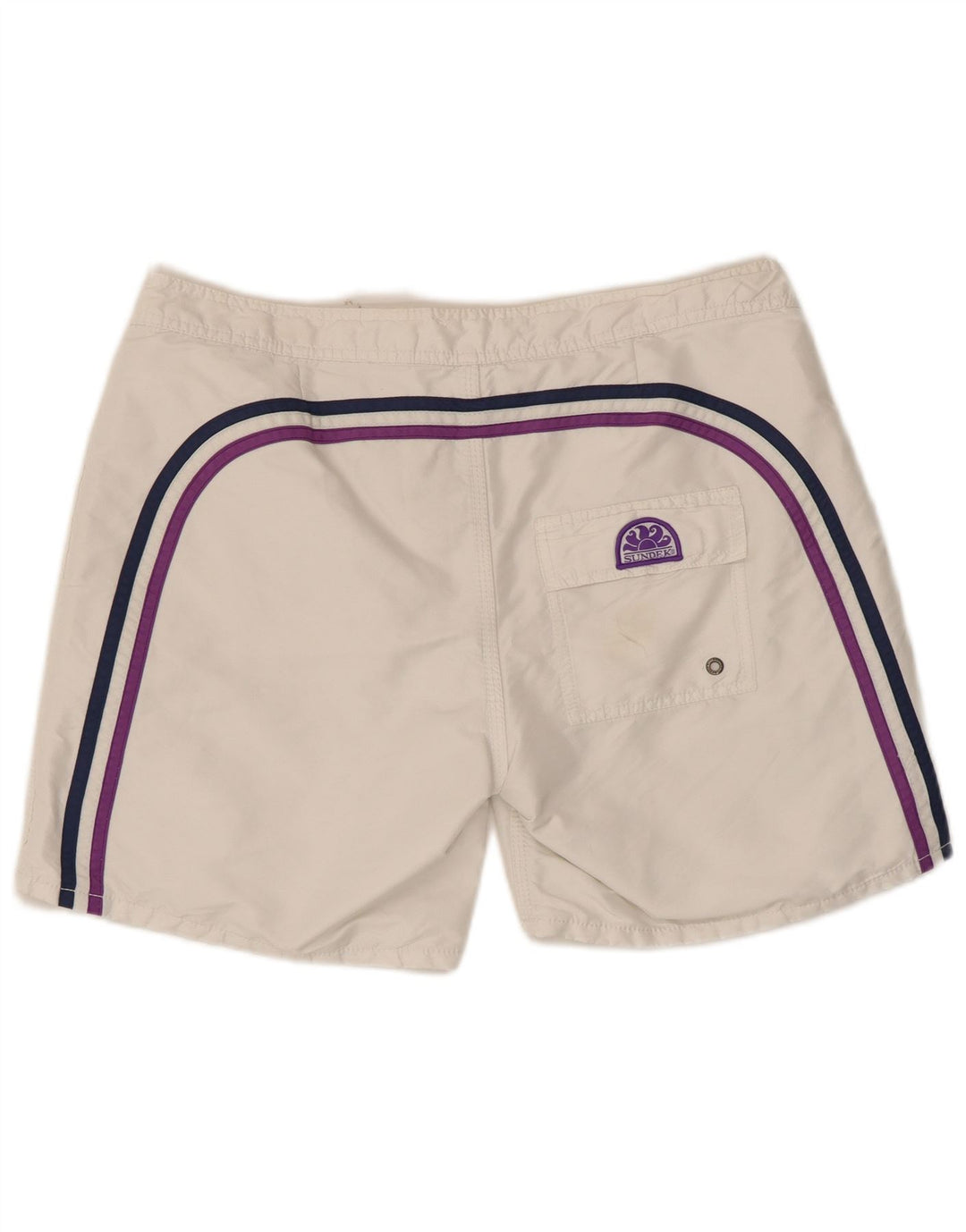 Sundek Herre badeshorts Stor Hvid Polyester