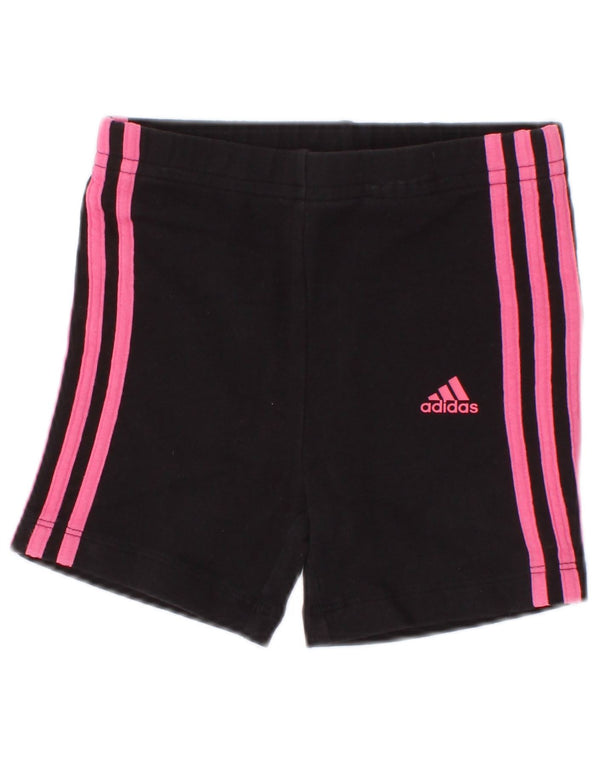 Adidas Baby Girls Sports Shorts 12-18 måneder Sort Bomuld