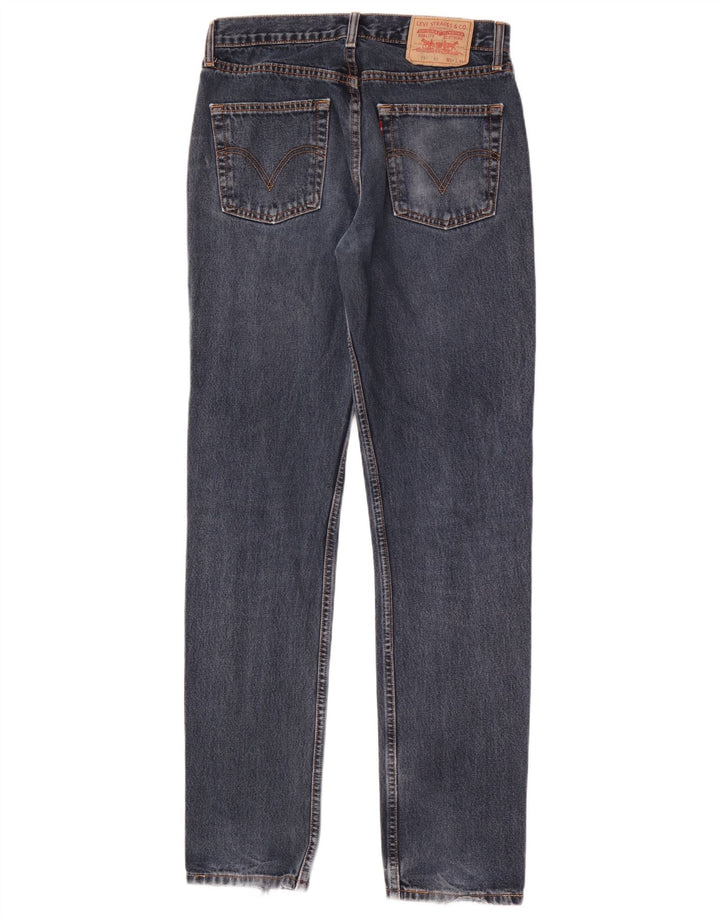 Levi's Herre 751 Straight Jeans W31 L34 Blå Bomuld
