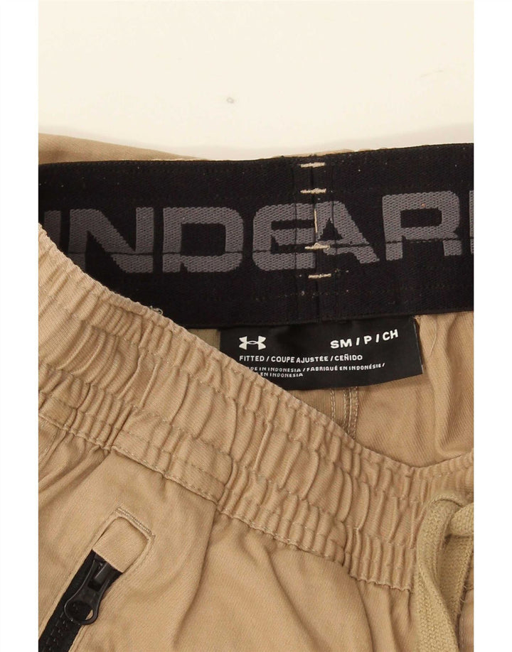 Under Armour Herre joggerbukser Små W28 L30 Brun