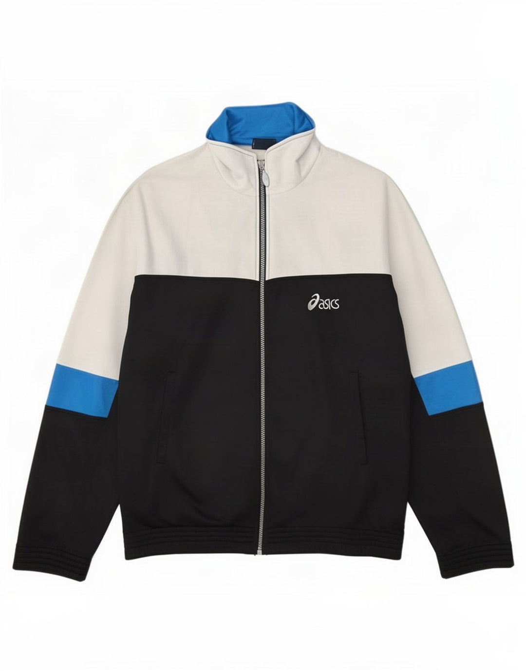 Asics Herre grafisk træningsdragt Topjakke Medium Sort Colourblock