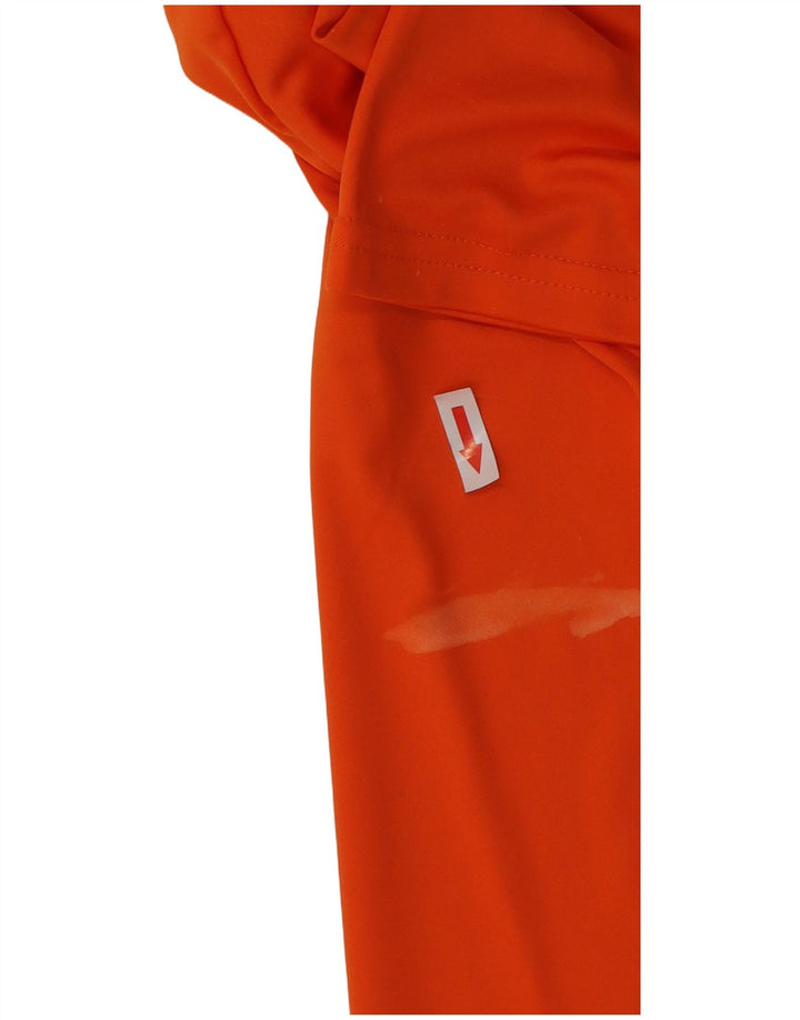 Adidas Herre Aeroready T-Shirt Top Lille Orange Colourblock Polyester