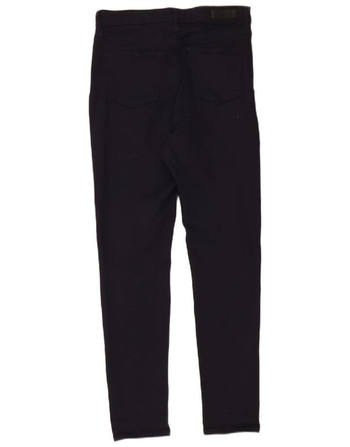 Marks & Spencer Dame Casual Bukser UK 12 Medium W30 L30 Navy Blue