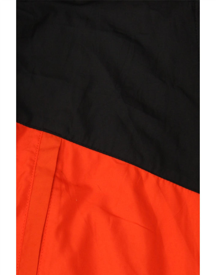 NIKE Boys Track & Field Windbreaker Jacket 15-16 Years  Black Colourblock