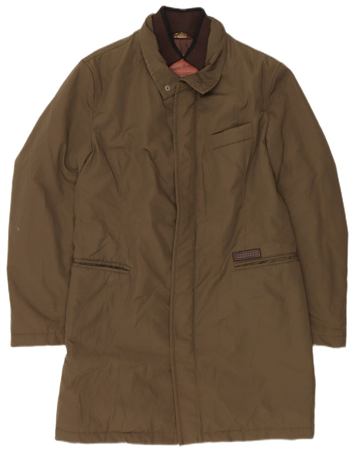The Bridge Herre Polstret Windbreaker Coat IT 48 Medium Khaki Polyamid