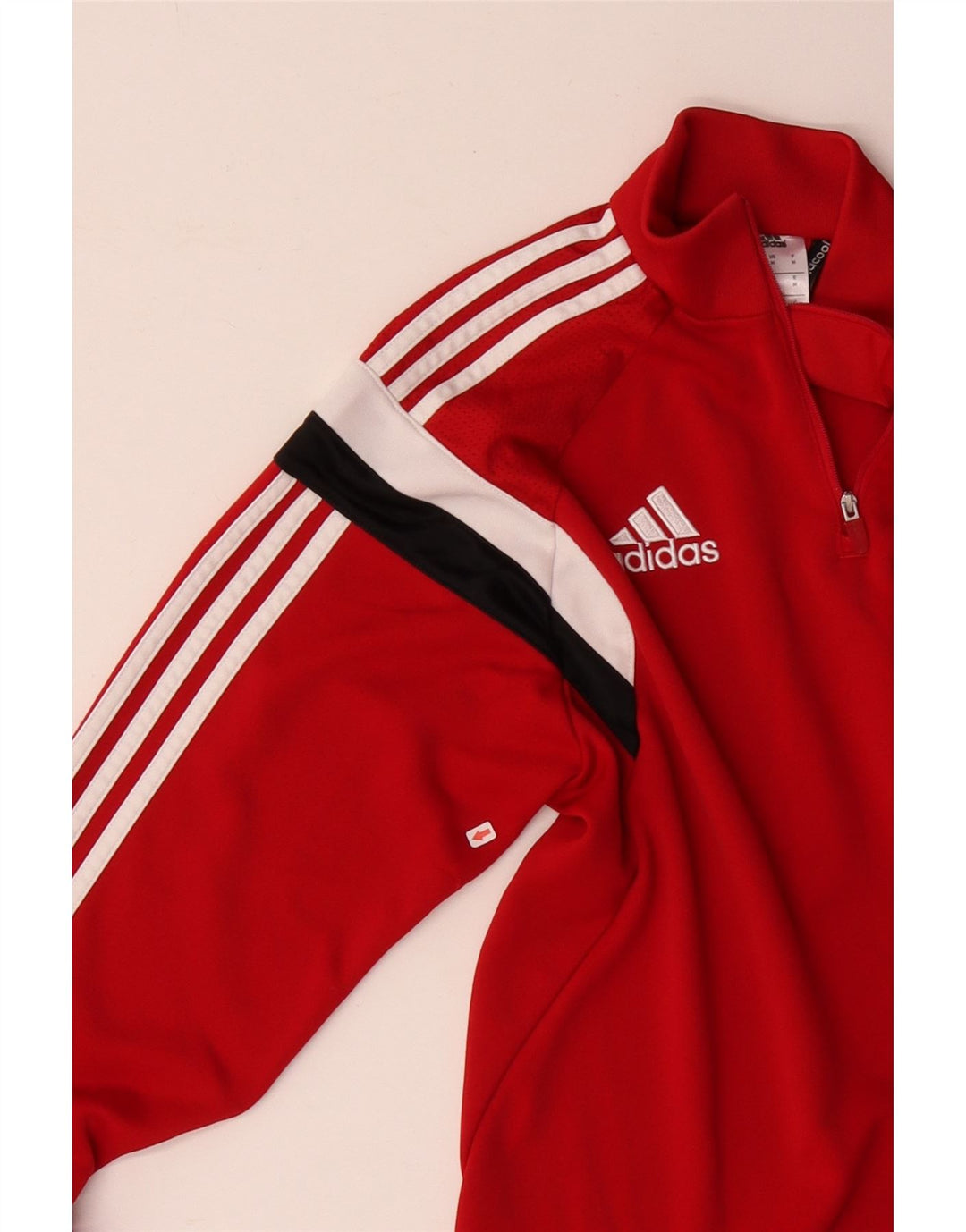 Adidas Herre Climacool Pullover Træningsdragt Top Medium Rød Colourblock