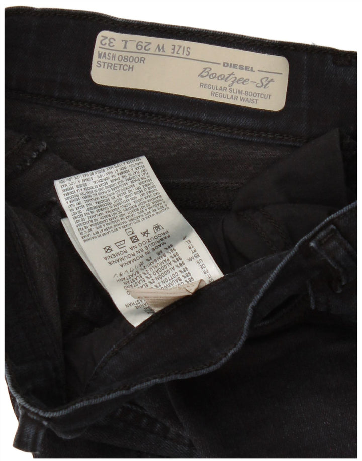 Diesel Dame Bootzee-St Regular Slim Fit Bootcut Jeans W29 L32 Marineblå