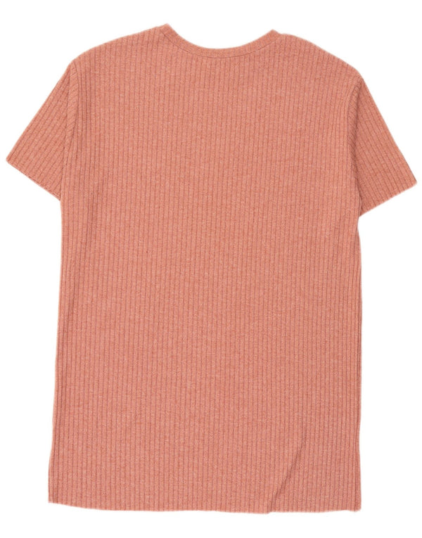 Zara Dame Oversized T-Shirt Dress UK 10 Small Pink