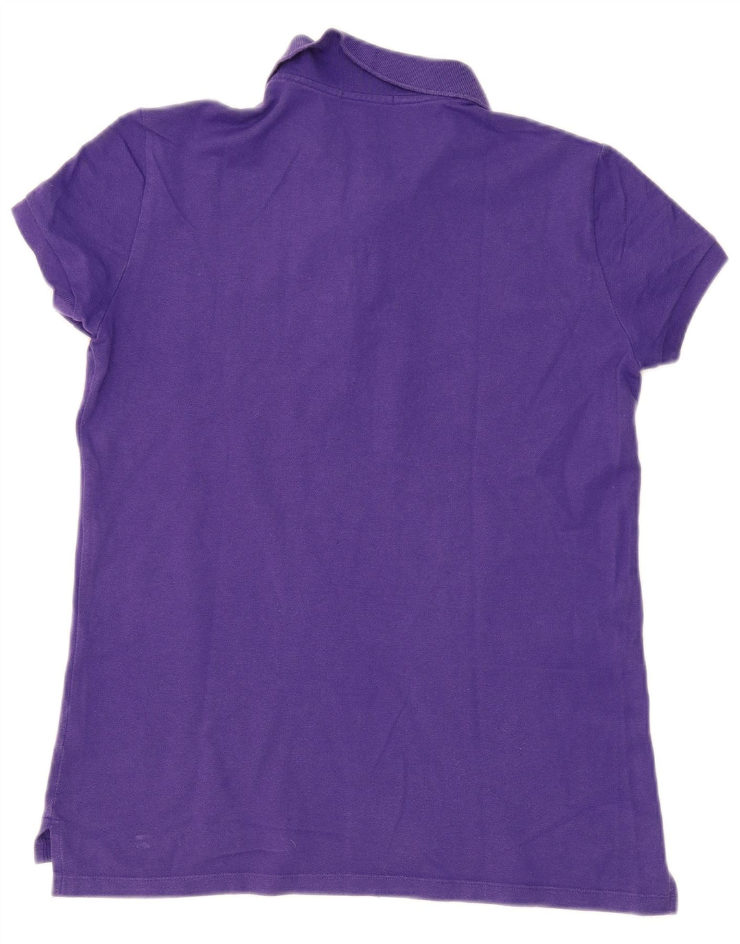 Lacoste Dame Polo Shirt Størrelse 42 Stor Lilla Bomuld