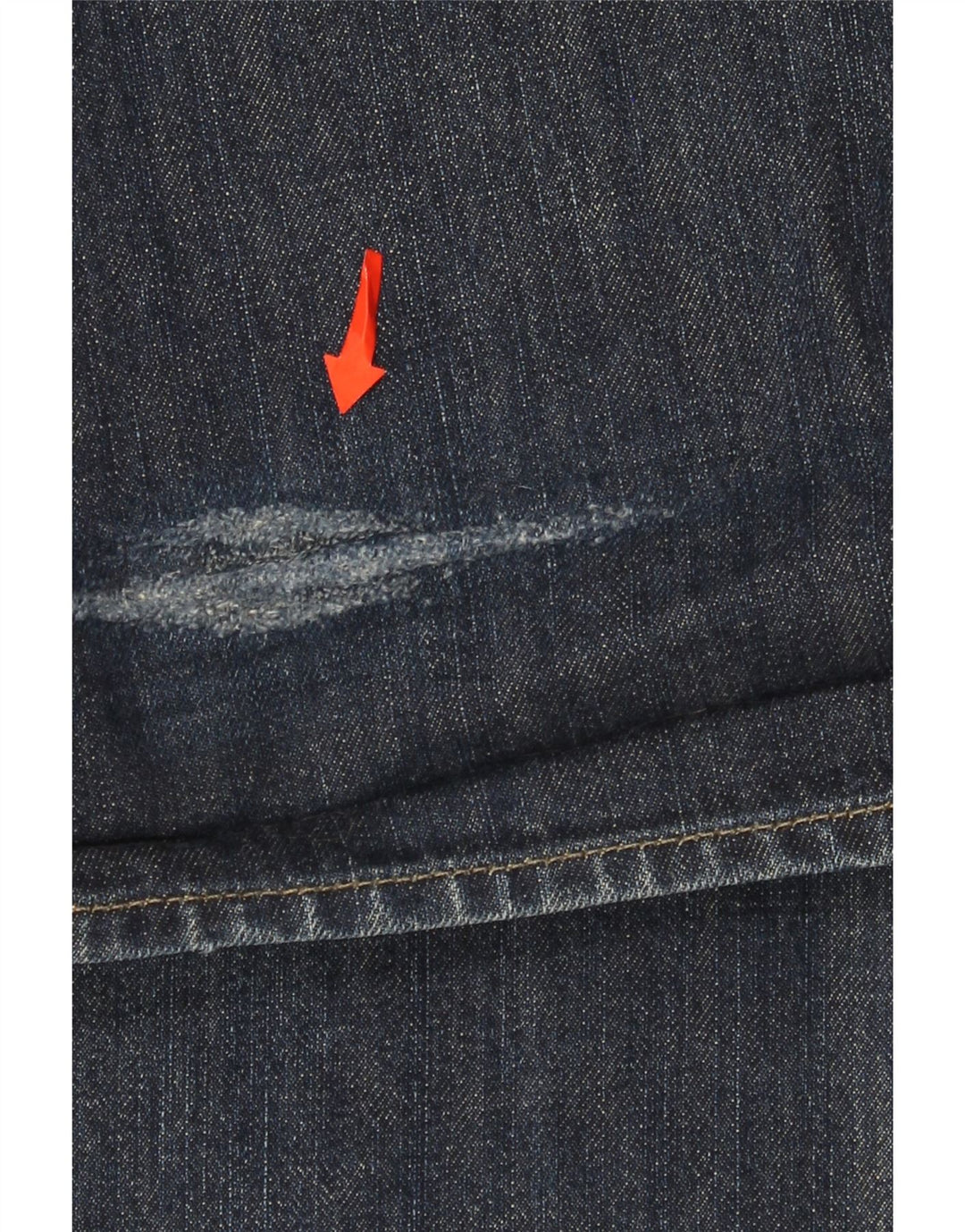 Armani Straight Jeans til mænd W36 L33 Marineblå