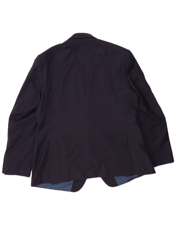 Marks & Spencer Herre 2-knaps blazerjakke UK 46 3XL Navy Blue Classic