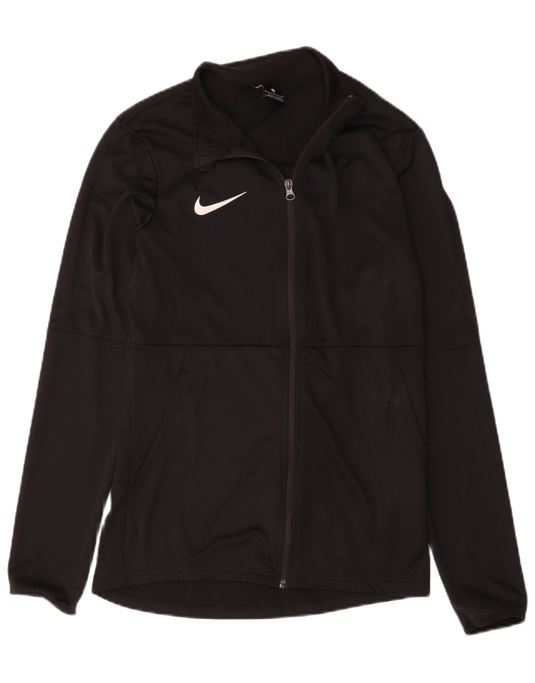 Nike herre Dri Fit træningsdragt topjakke lille sort polyester