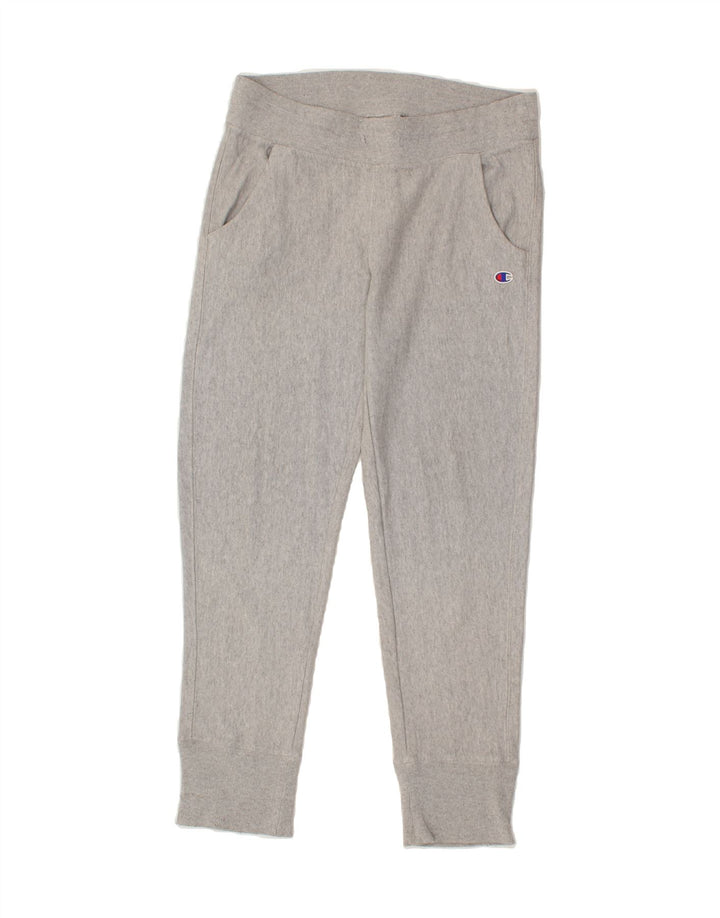 CHAMPION Womens Tracksuit Trousers Joggers UK 14 Large Grey Vintage Champion and Second-Hand Champion from Messina Hembry 