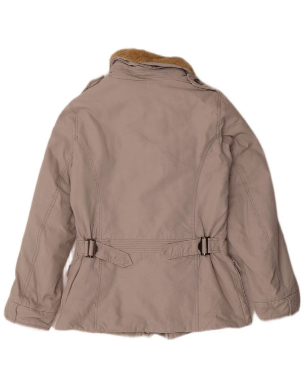 Think Pink Womens Polstret jakke UK 12 Medium Grey Polypropylene