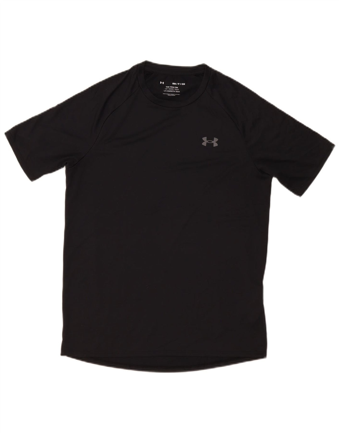 Under Armour Herre T-Shirt Top Lille Sort Polyester